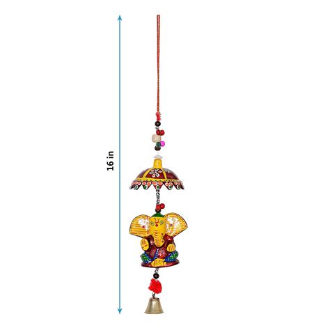 Decorative Ganesh door Hanging- Set of 4 - eCraftIndia Online