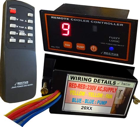 Buy Rectus Enterprises Plastic Air Cooler On/Off Timer, Humidity ...