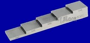 CN-NDT DF-TESTBLOCK UT ASTM E-797 5-step Block 1018 STEEL -INCH ...