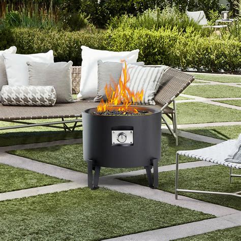 Amazon.com : UKIAH Tailgater X Portable Gas Fire Pit - 48,000 BTUs - in ...