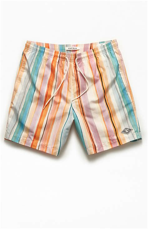 Pacsun Watercolor 17" Swim Trunks | Pacsun
