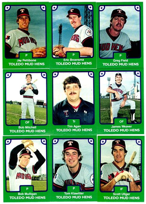 1984 TCMA Toledo Mud Hens Team Set (24) Minnesota Twins (A) | eBay