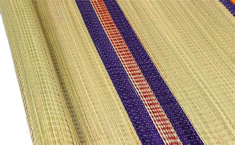 Korai Grass Floor Mat Chatai, Natural River Grass Mat for Sleeping ...