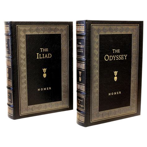 The Iliad and The Odyssey of Homer. 8 vols. LARGE PAPER EDITION 1905 ...