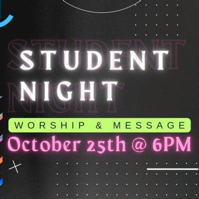 Student Worship Night Tickets, Hope Church, Florida A1A, Jacksonville ...