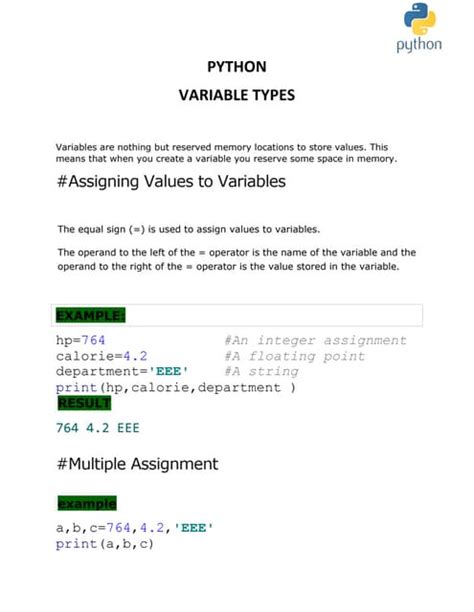 Python Variable Types 的图像结果