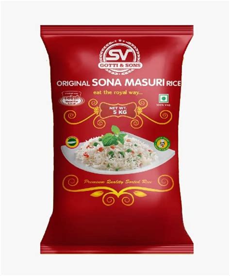 S V GOTTI & SONS Original Sona Masuri Rice, Quality Health Food ...
