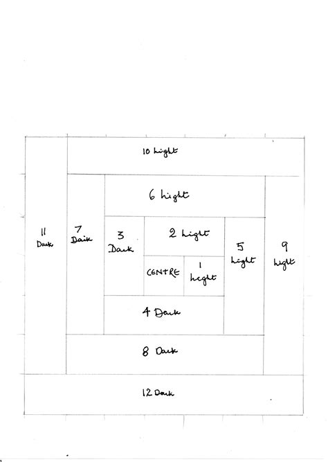 Creative Grid 10 Log Cabin Tutorial 的图像结果