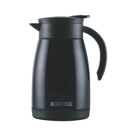 Buy Borosil Stainless Steel 750ml Teapot with Handle | Double Wall ...