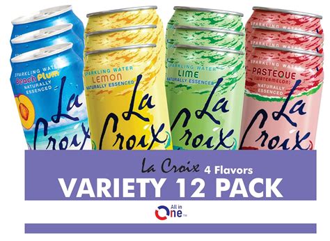 All in One La Croix Sparkling Water Flavored, Assorted Pack - India | Ubuy
