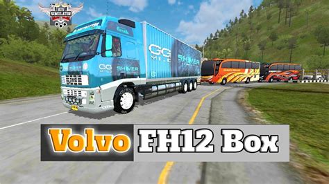 mod terbaru bussid truck_ VOLVO FH12 BOX - YouTube