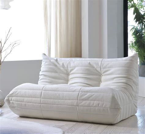 TIFLON Lazy Floor Sofa - Beige, 2Seat