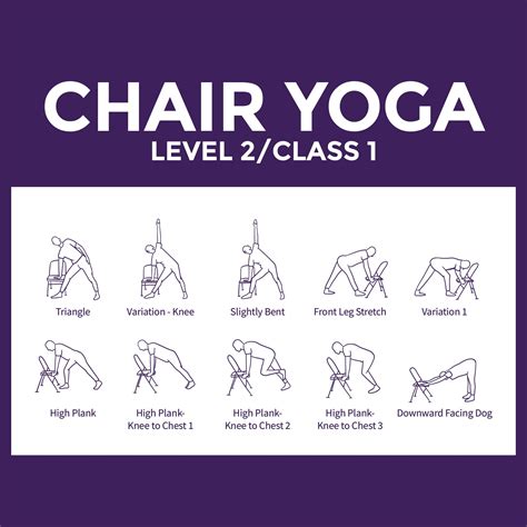 Chair Exercises - 10 Free PDF Printables | Printablee