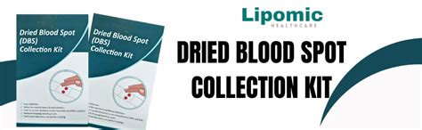 Lipomic HealthTest Dried Blood Spot (DBS) Collection Kit : Amazon.in ...