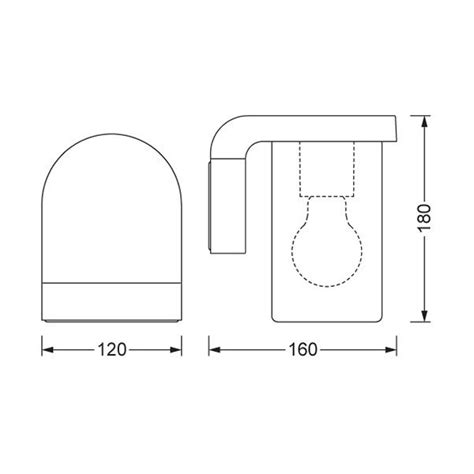 Dekorativna fasadna lampa CASCADE Osram O54337 | Volim svoj dom