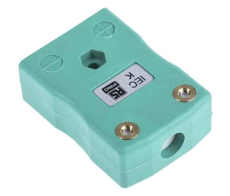 RS PRO | RS PRO Standard Thermocouple Connector for Use with Type K ...