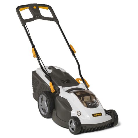 Rasaerba a batteria AL1 38 Li di Alpina   Almanacco