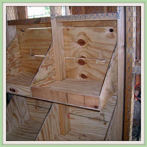Chicken Coop Nesting Boxes