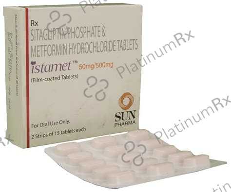 Istamet 50/500mg Tablet 15s – Save 29% on Substitute Medicine