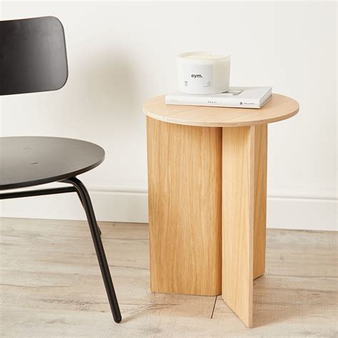 HAY Slit Side Table High Oak | END. (NZ)