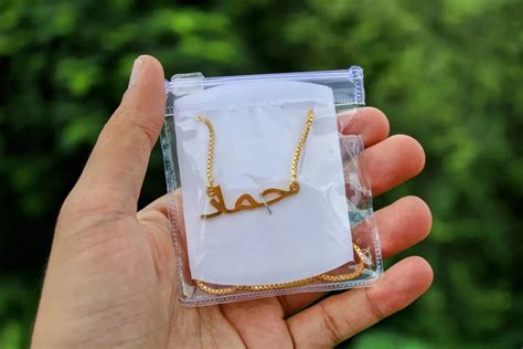 Signature Name Chain – handmadelovebytanya