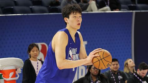 China's Yang Hansen takes part in Draft Combine, eyes spot in NBA | NBA.com