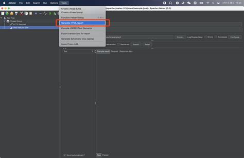Generating HTML Report JMeter 的图像结果