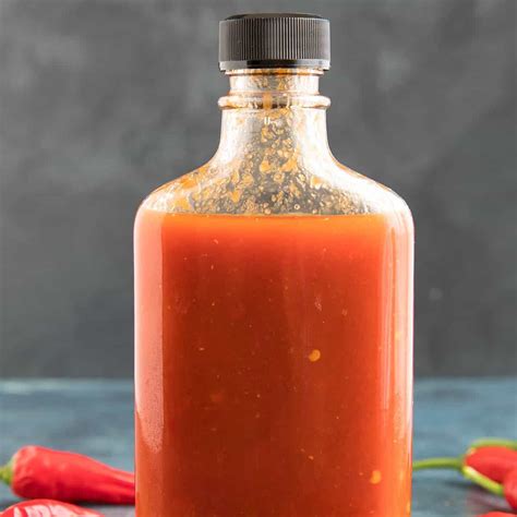 Homemade Sriracha Sauce Recipe - Chili Pepper Madness