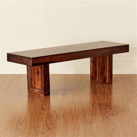 Buy Aarya Sheesham Wood Dining Bench - Brown from Home Centre at just ...