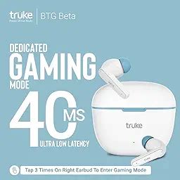 Buy truke Btg Beta True Wireless Earbuds - 13Mm Drivers, 38H Playtime ...