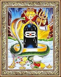 Buy Avercart Naag Panchami - Nag Puja Poster 5x7 inch Framed (With ...
