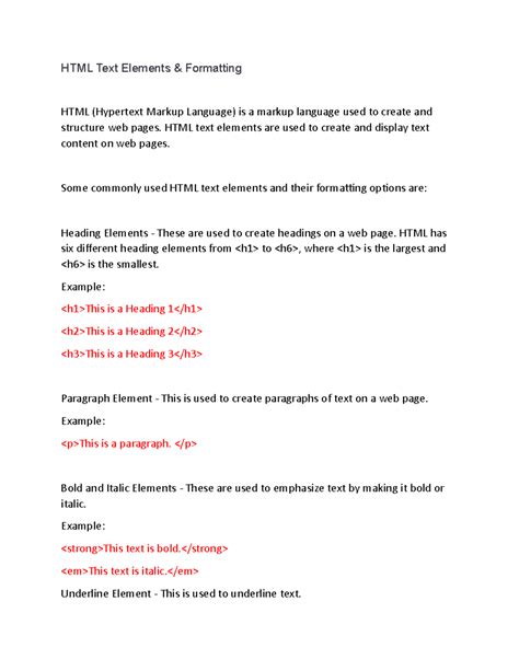 Image result for HTML Coding Text