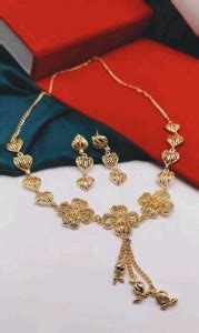 Fancy kf Alloy Gold-plated Gold Jewellery Set Price in India - Buy ...