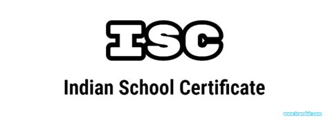 Image result for ISC Full Form