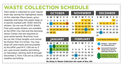 Image result for Waste Collection Schedule