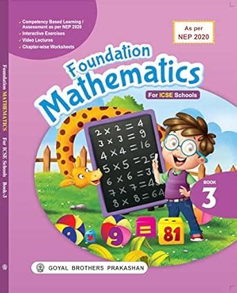 Foundation Mathematics for Class 3 : Amazon.in: Books