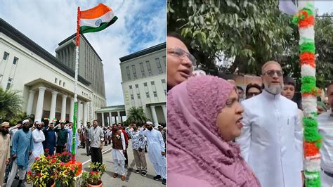 'Youm Azaadi Mubarak': Owaisi Brothers Mark 79th Independence Day With ...