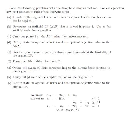 Two-Phase Method Problems 的图像结果
