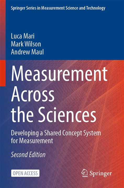 Buy Measurement Across the Sciences: Developing a Shared Concept System ...