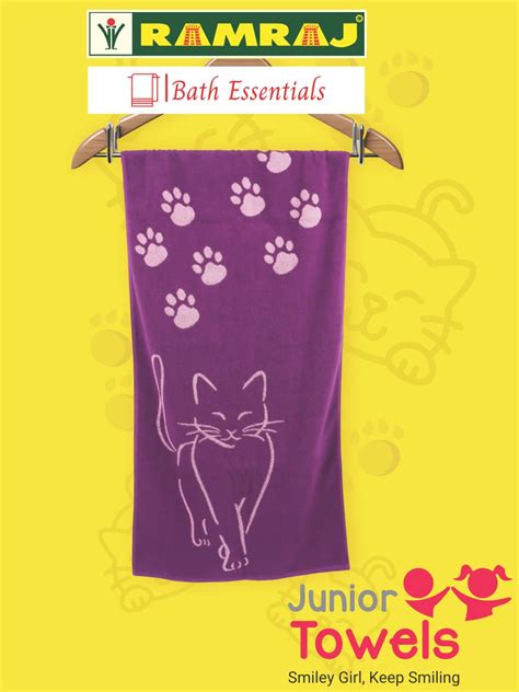 100% Cotton Girls Bath Towel Purple