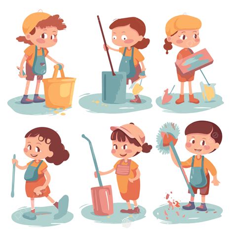 Keeping Clean Cartoon 的图像结果