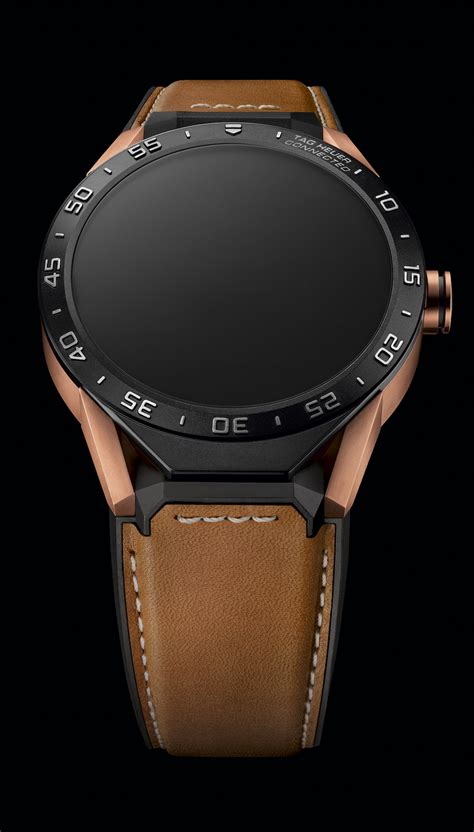 Tag Heuer releases its smartwatch with 18k pink gold!