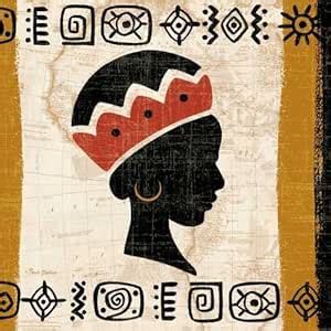 Tribal Beauty I by Gladding, Pamela - Fine Art Print on Paper : 18.75 x ...