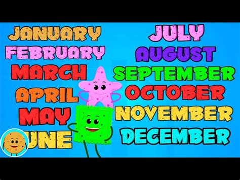 Months Of The Year + More Fun Learning Songs & Rhymes for Kids - Videos ...
