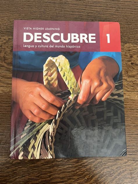 Descubre 1 Spanish Textbook 9781543331202 | eBay