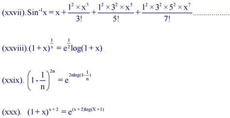 Image result for Limits Expansion Formulas
