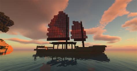 Japanese Fantasy Ship Tutorial Minecraft 的图像结果