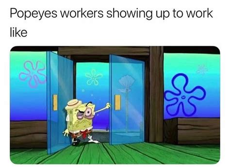 Popeyes Worker Meme