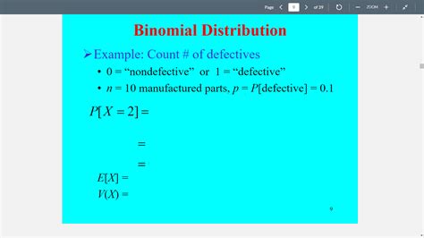 Image result for Binomial Distribution Examples On Defective Items