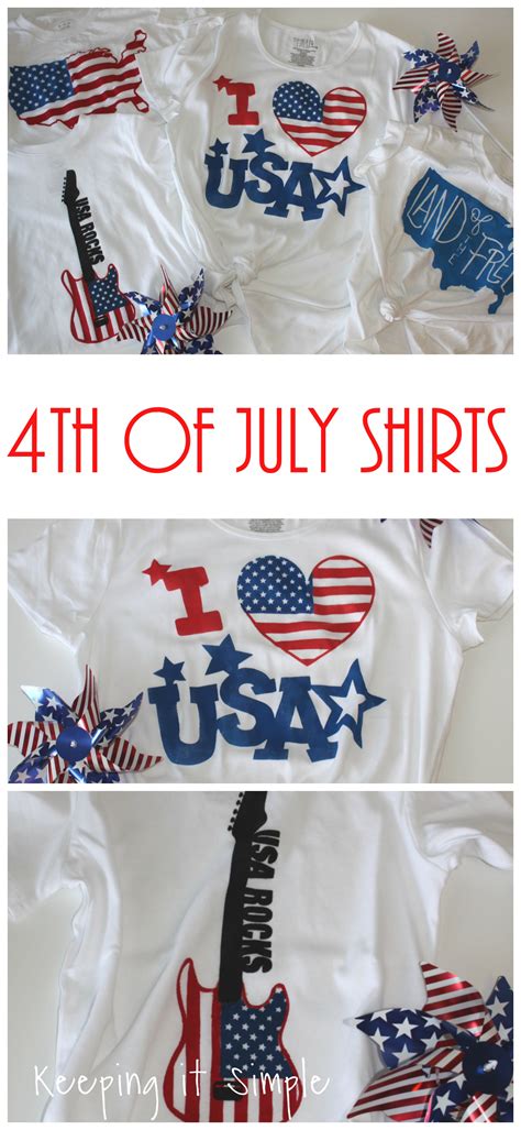 DIY 4th of July Shirt Design Ideas - Keeping it Simple